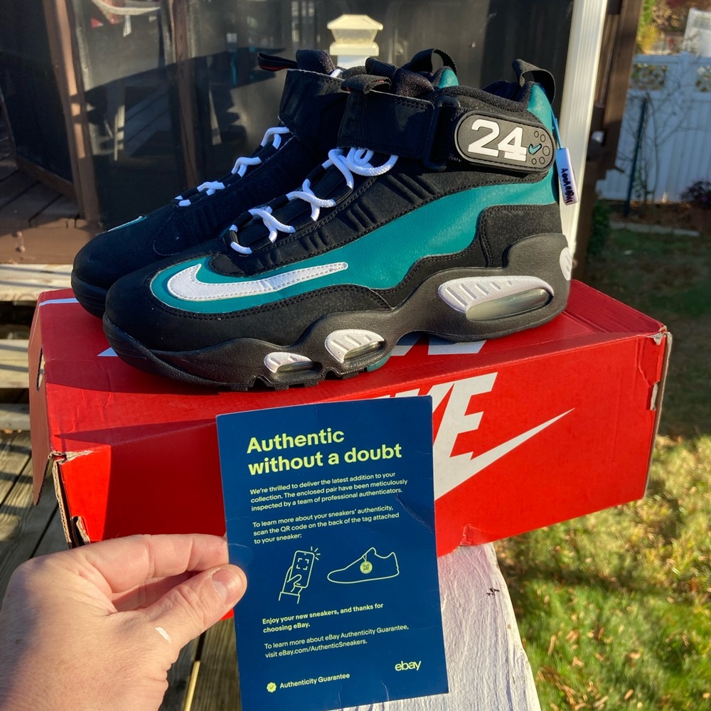 Nike Air Griffey Max 1 Black Freshwater size 9 mens